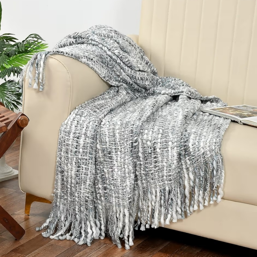 SOLD OUT!! Woven Throw Blanket